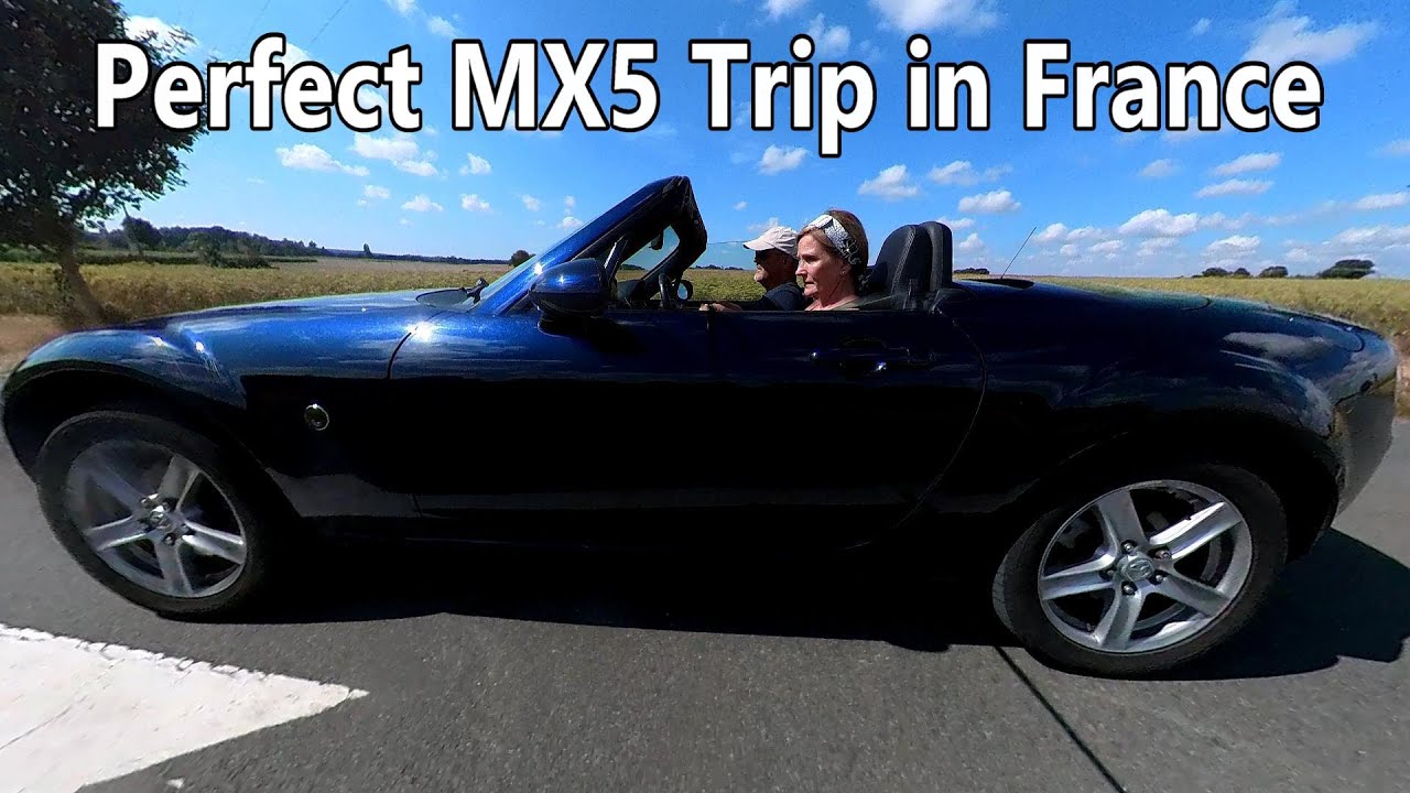 The Perfect Day out in France in the MX5 - Ronce Les Bains