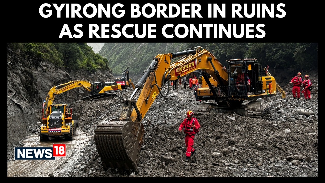 Nepal Flash Floods | Chinese Rescuers Reach Devastated Gyirong Border | Tibet Flood | N18G