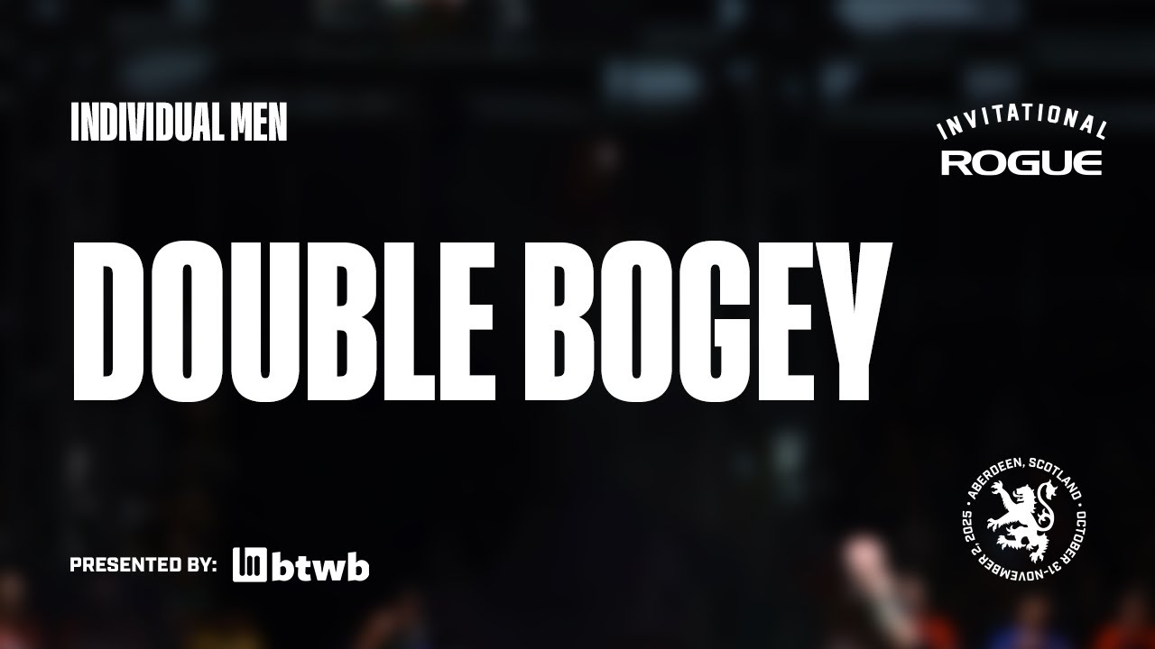 Full Live Stream - Double Bogey - Event 8 - Individual Men | 2025 Rogue Invitational