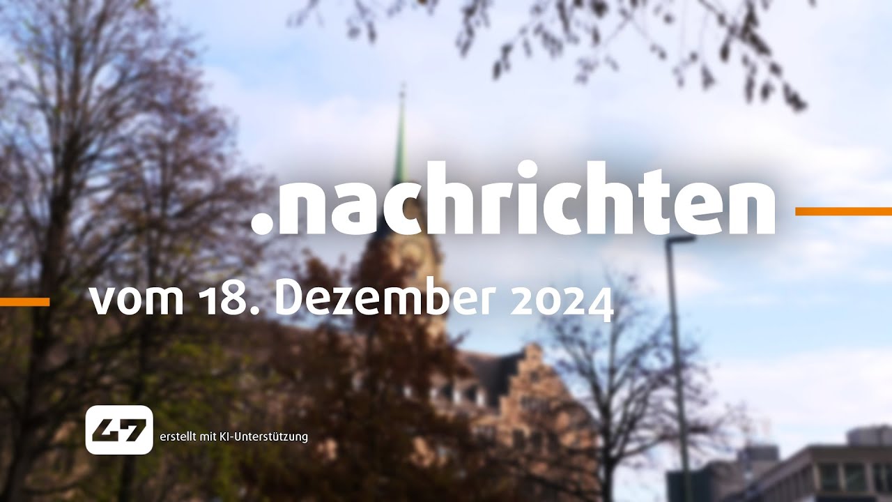 STUDIO 47 .nachrichten | 18.12.2024 | WARNUNG: PERSONEN GEBEN SICH ALS JUGENDAMTSMITARBEITER AUS