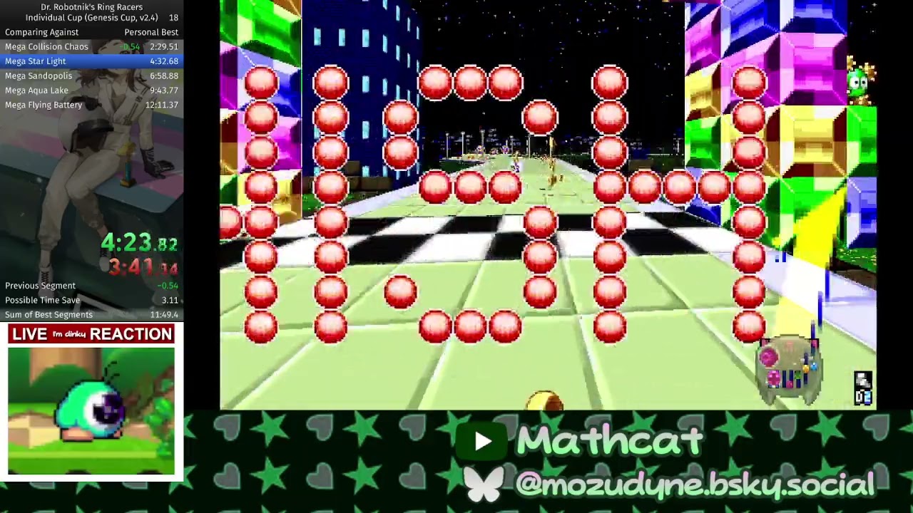 Dr. Robotnik's Ring Racers: Genesis Cup in 12:04.68 RTA/9:48.4 IGT
