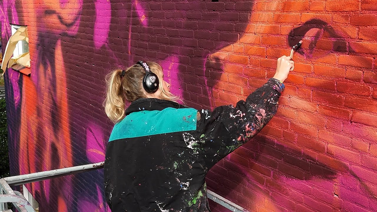 Astrant zorgt voor 4 murals in Veldhuizen. Ede misschien wel de StreetArt hoofdstad van Gelderland!