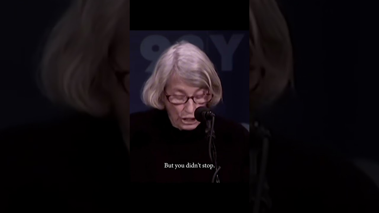 'The Journey' recited by Mary Oliver