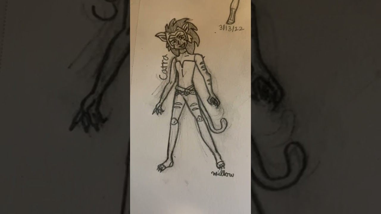 She-da princess of power Catra drawing