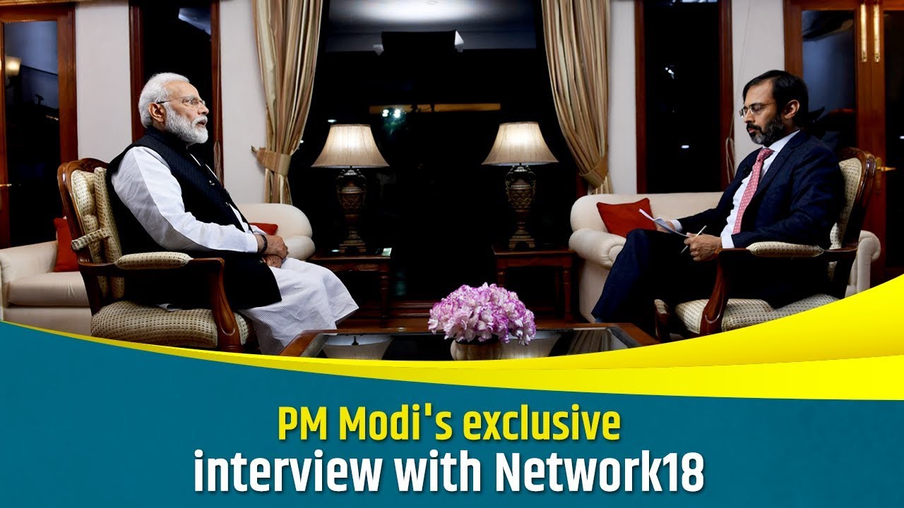 PM Modi's exclusive interview with Network18