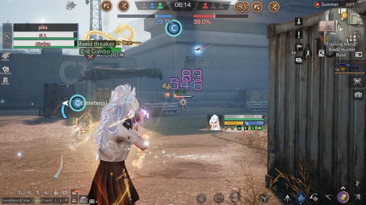 LifeAfter Training Arena S30 | Met ERA bot Sniper & Other Strong Player