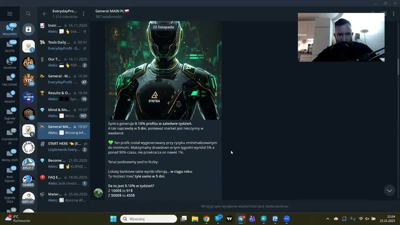 Nowy Bot od EDP - SYNTRA (min 100$) + Ważne aktualizacje dla innych bot&oacute;w z 