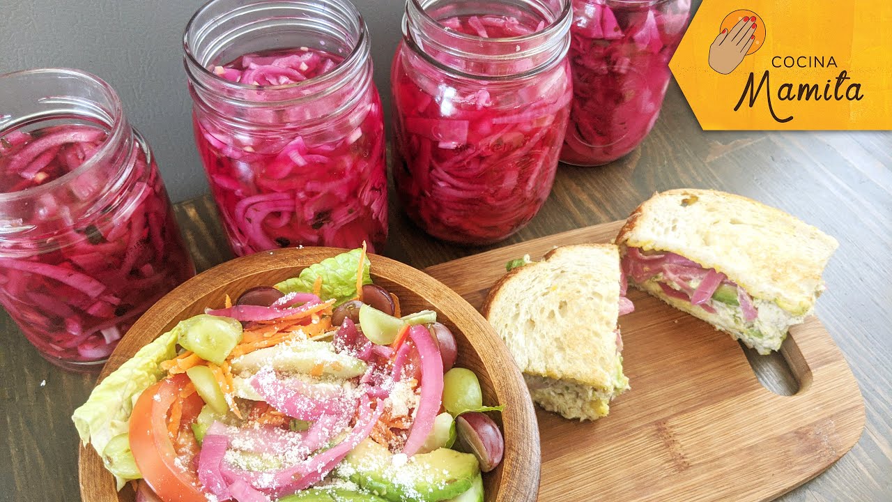 CEBOLLA EN VINAGRE | Cocina Mamita