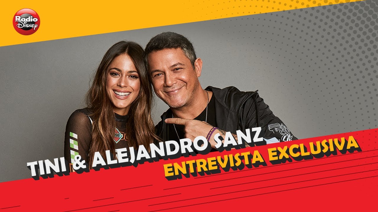 Tini & Alejandro Sanz | Entrevista Radio Disney | Exclusivo