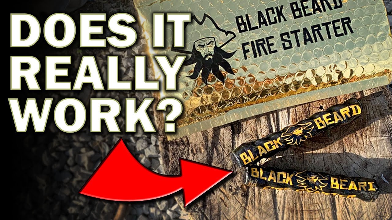 Black Beard Fire Starter: The BEST Way For Fire?