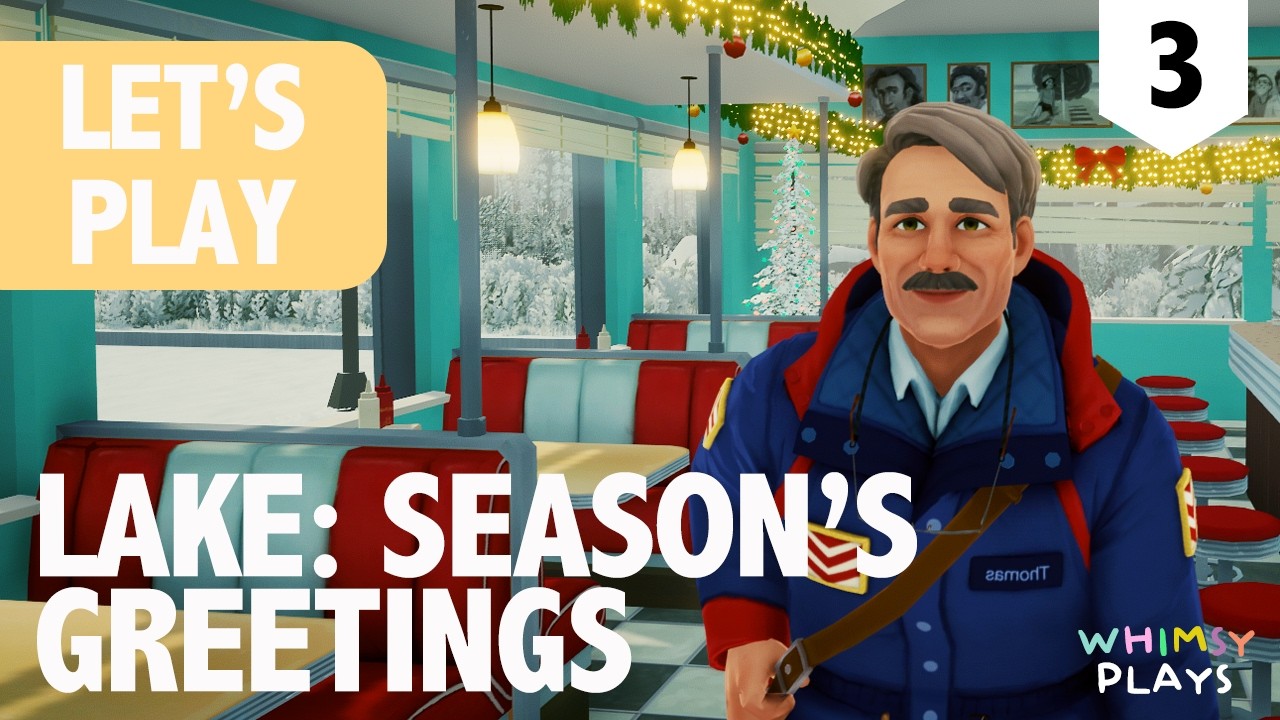 Lake: Season's Greetings Gameplay | Your PERFECT Cozy Christmas Game | Episode 3 (Minimal Edits)