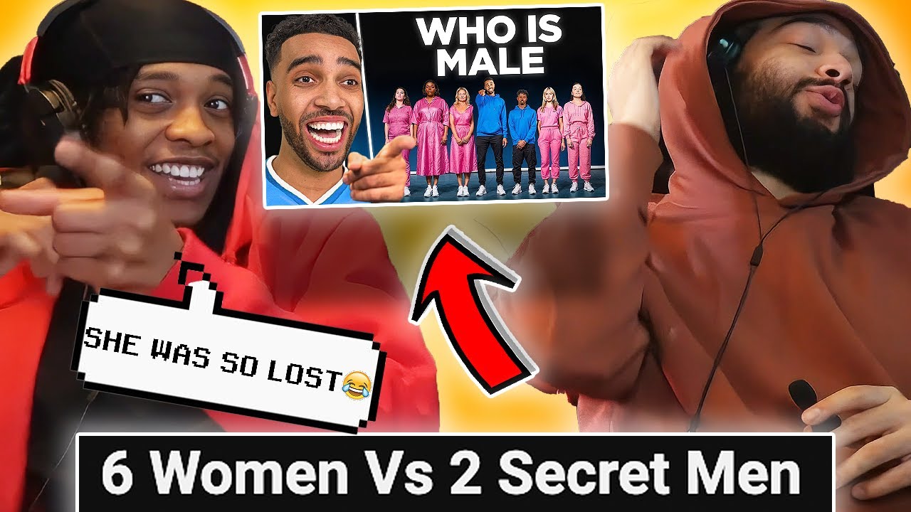 ONE OF HIS FUNNIEST VIDEOS 😂 | REACTING TO 6 WOMEN VS 2 SECRET MEN
