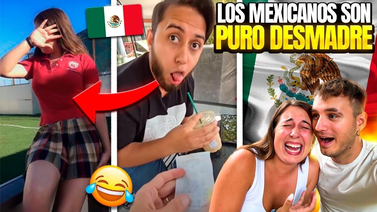 Los MEXICANOS son PURO DESMADRE 😂🇲🇽 IMPOSIBLE NO REÍR 🔥 **JAJAJAJA**