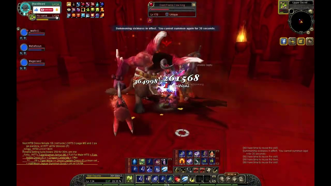 Silkroad online unique Lv170 Upper (khaledlarid)