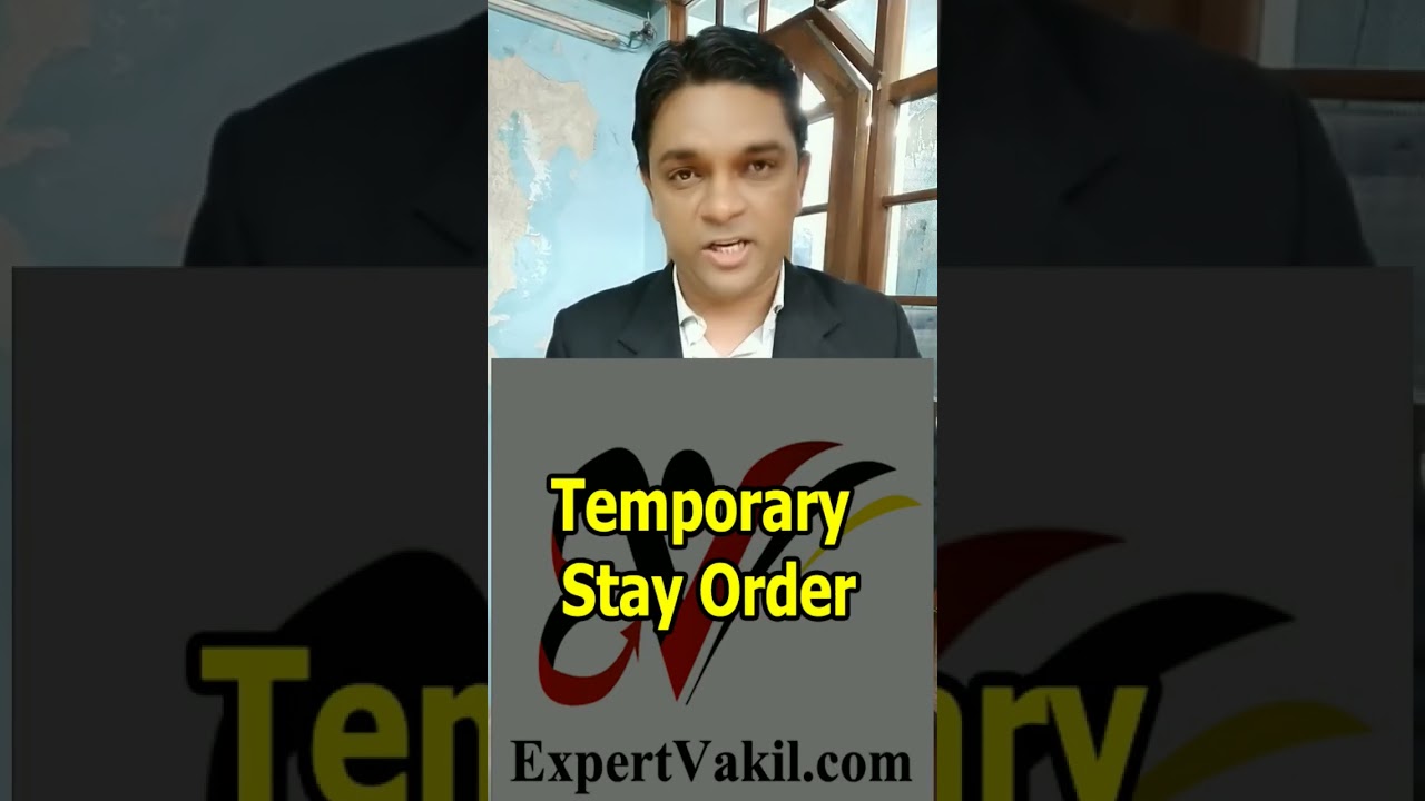 स्टे ऑर्डर | Stay Order | Types of Stay Order #stayorder #shorts #expertvakil