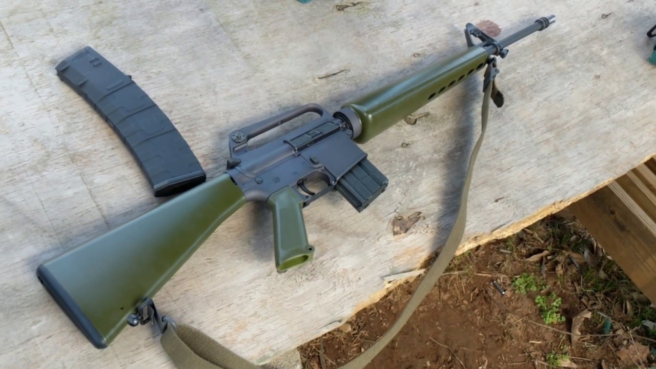 BRN-601 Update: Paint Job Range Test On Brownells Retro Rifle