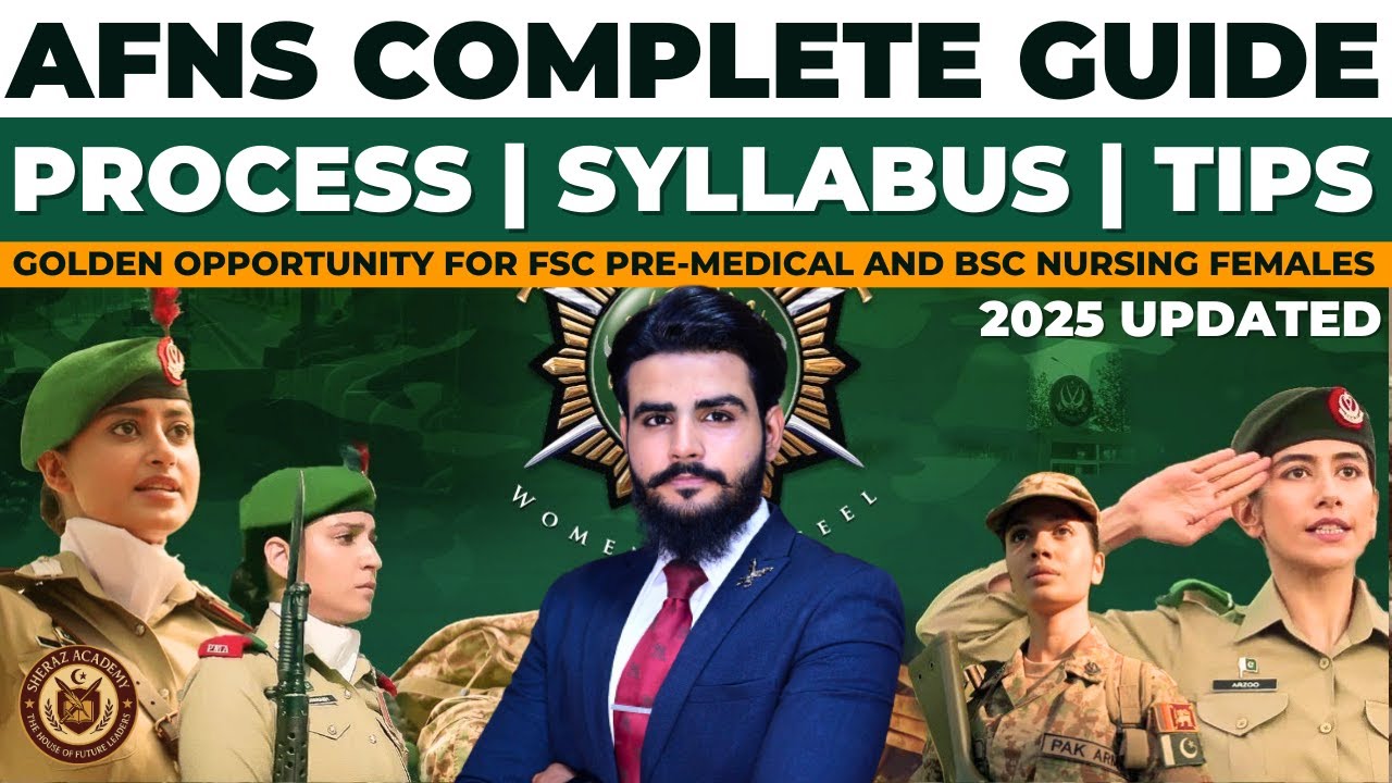 AFNS Complete Guide | Join Pakistan Army as a Female