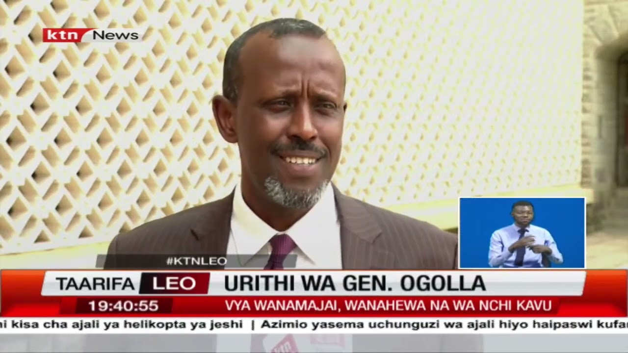 Nani atakuwa mkuu wa wanajeshi baada ya kifo cha Jenerali Ogolla?