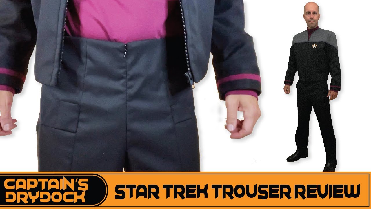 Most accurate Star Trek Trousers (pants) - TNG/DS9/Voyager REVIEW