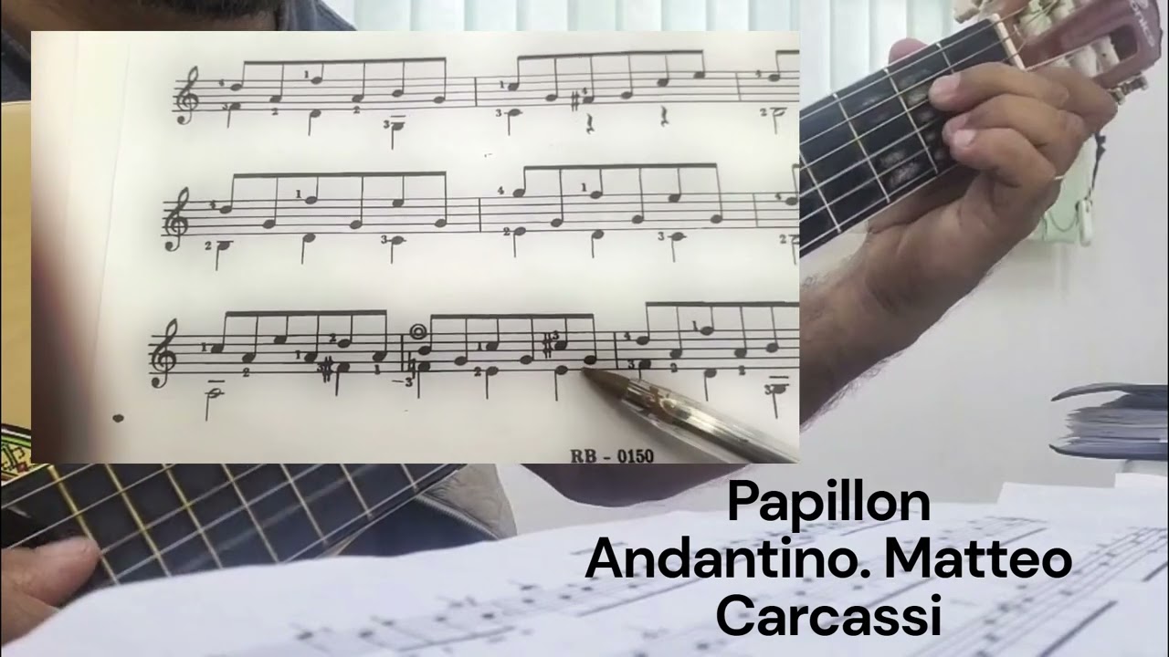Papillon / Andantino / Matteo Carcassi