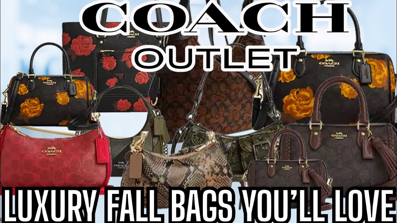🚨Новинка🚨@Coach Outlet Коллекция Осень 2025🍂Новые цвета сумок👛