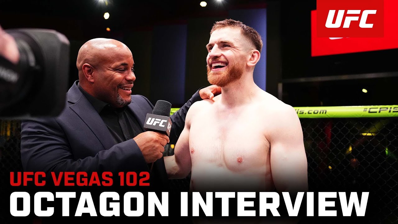Edmen Shahbazyan Octagon Interview | UFC Vegas 102