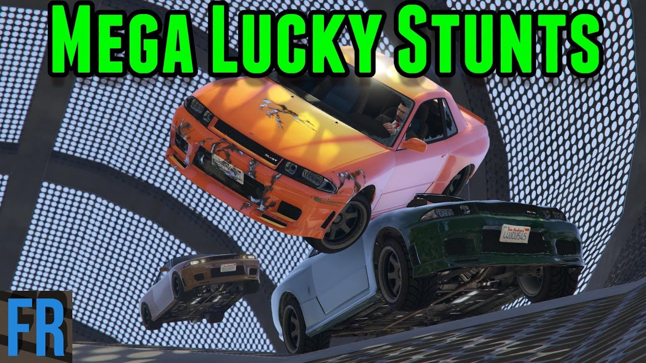 FailRace Gta 5 Challenge - Mega Lucky Stunts