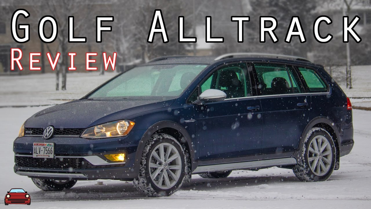 2017 Volkswagen Golf Alltrack Review - The PERFECT Car For A Snow Day!