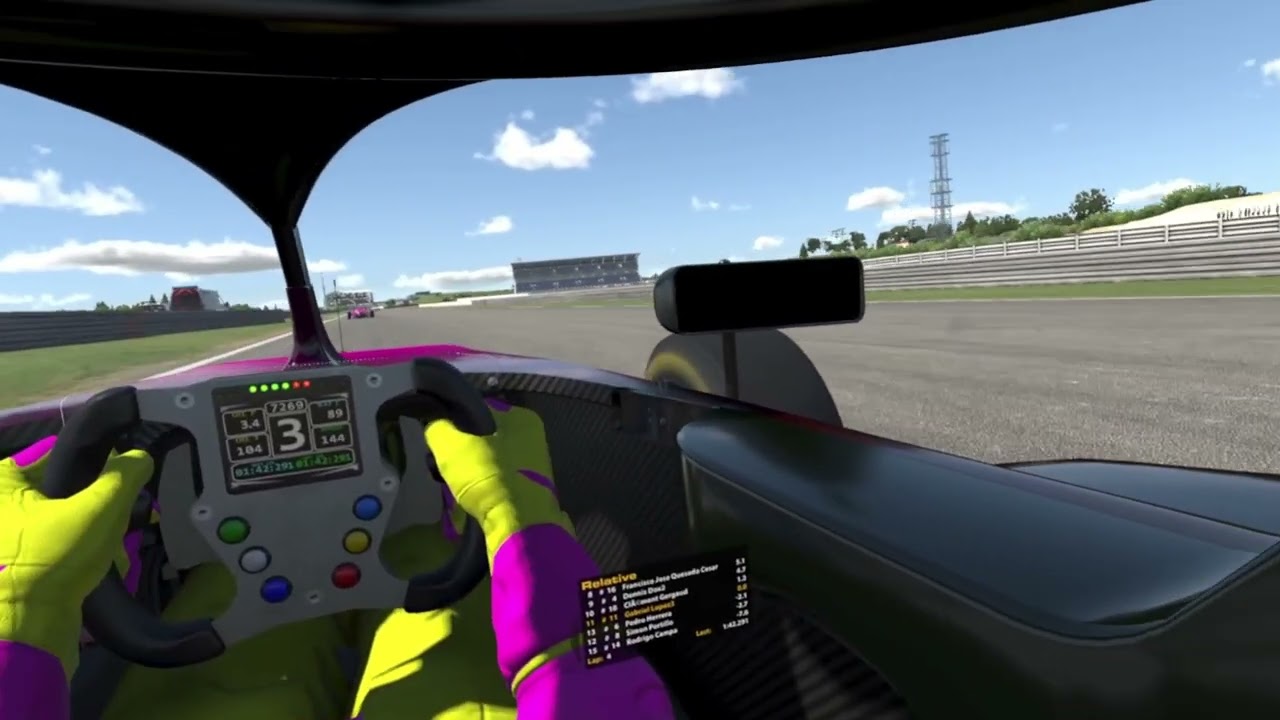 Hockenheimring IR04 en Split de un poco menos Noobs - iRacing  VR