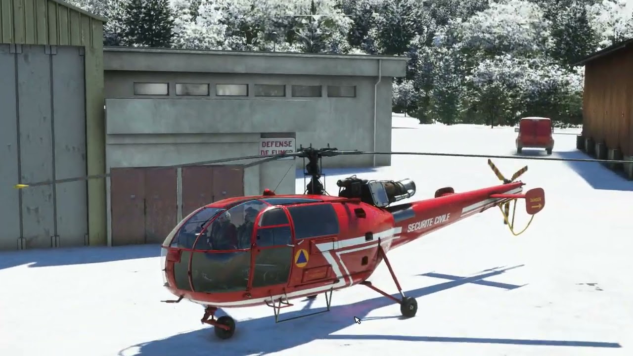 Microsoft Flight Simulator Alouette MFS2020 1ère impression EN 1080 P