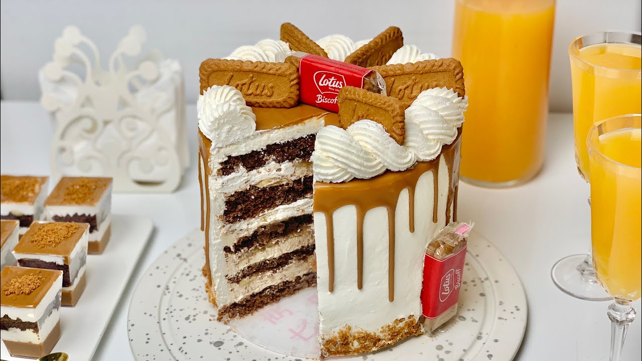 وداعًا للجينواز و مشاكلها..لوتس لاير كيك بالطريقة المفصلة مع كل النصائح و الأسرار 💯