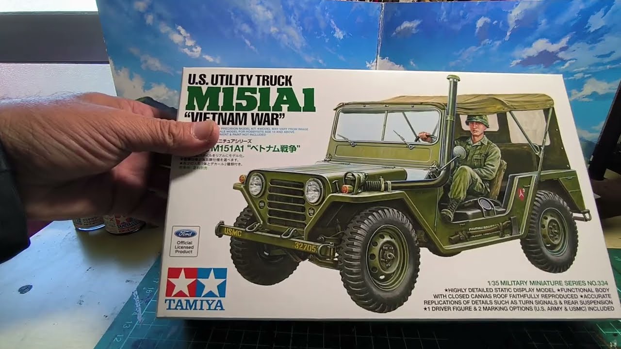 TAMIYA1/35•アメリカM151A1とM151A2TOWミサイルランチャー作ります