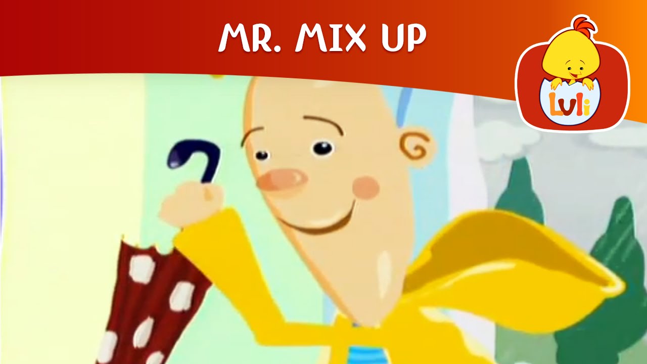 Mr. Mix Up | Let it rain | Cartoon for Children - Luli TV