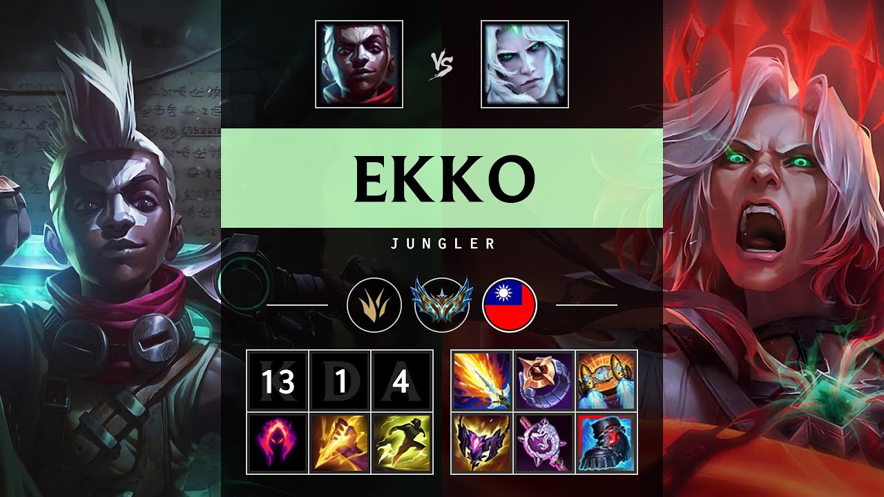 Ekko Jungle vs Viego - TW Challenger Patch 25.08