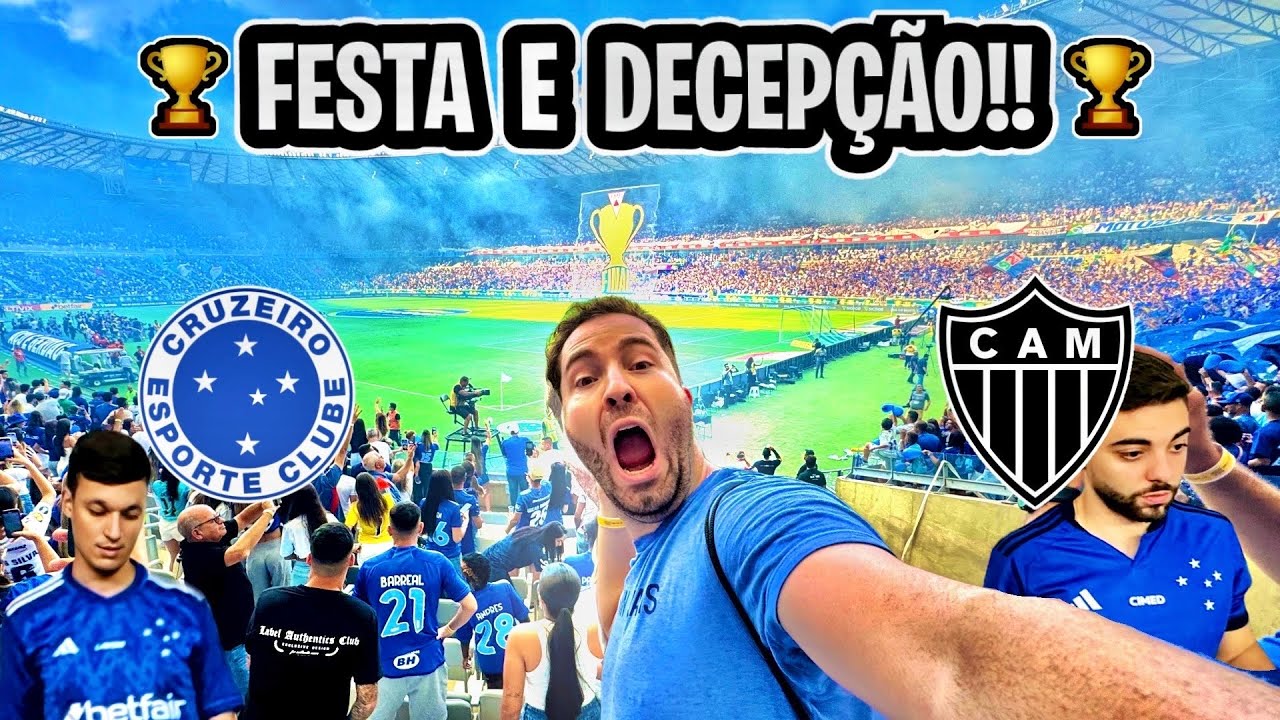 GALO CAMPEÃO MINEIRO EM PLENO MINEIRÃO LOTADO/ Cruzeiro 1 x 3 Atlético-MG