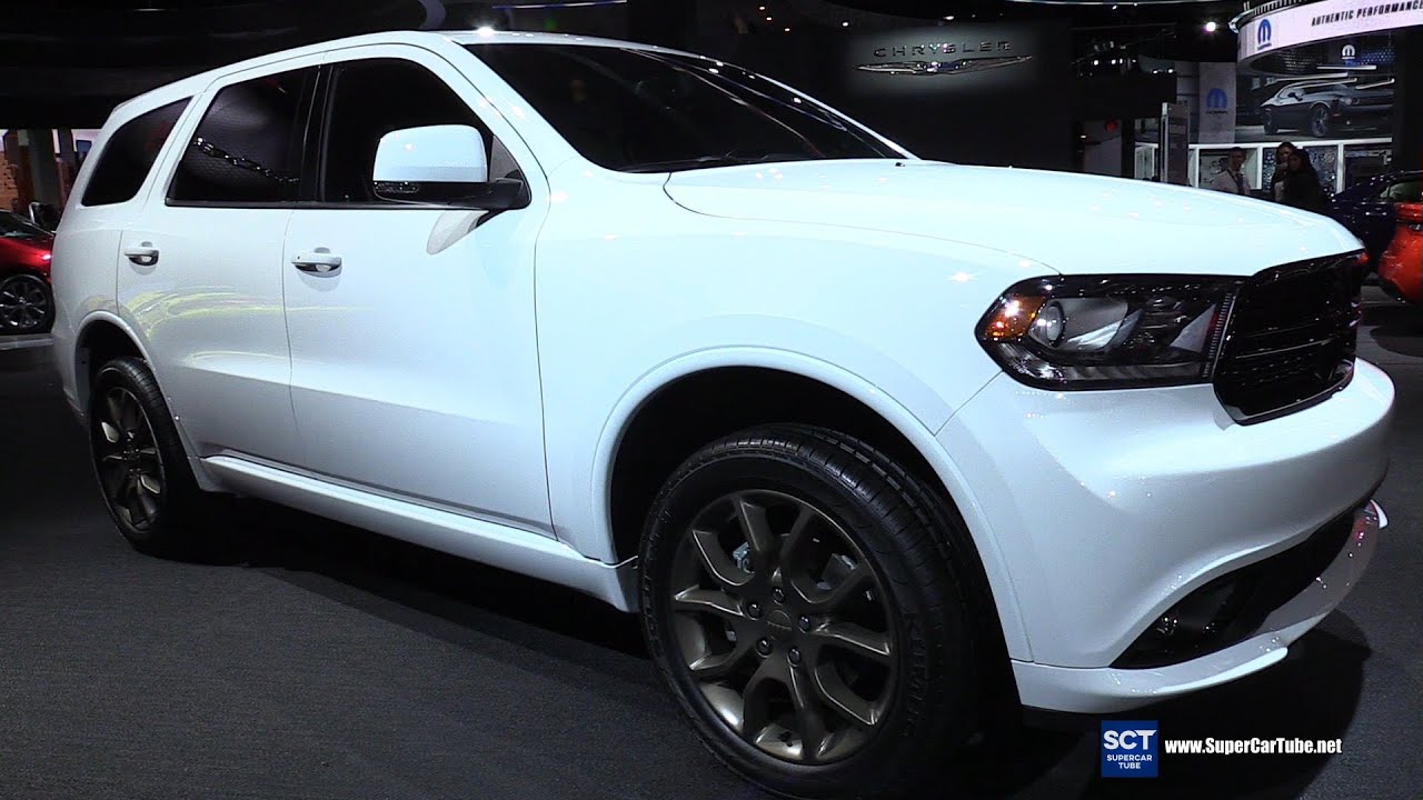 2016 Dodge Durango V8 AWD - Exterior and Interior Walkaround - 2016 Detroit Auto Show
