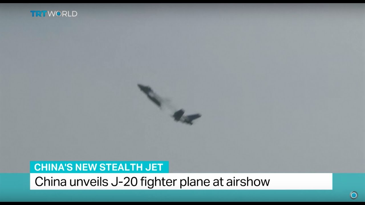 China's New Stealth Jet: China unveils J-20 fighter plane at airshow