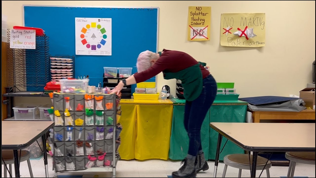 Extras Cart -- Ms. Strand's cringiest video of all time!!!!