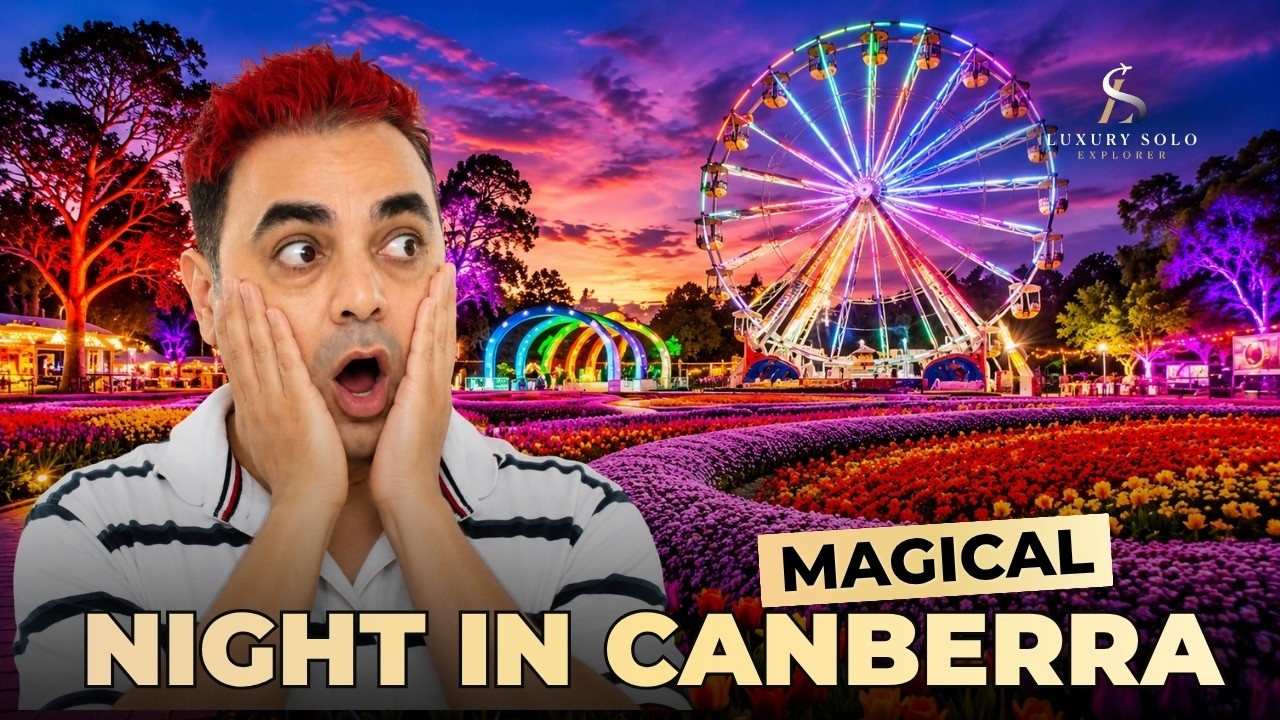 Floriade NightFest w Canberze: Kompletny przewodnik i wycieczka po magicznym pokazie świateł