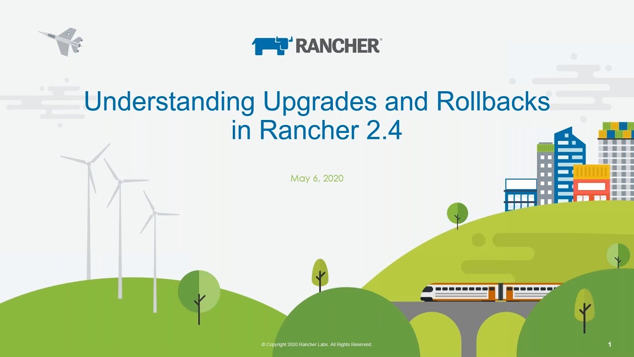 Kubernetes Master Class - Understanding Upgrades and Rollbacks in Rancher 2.4