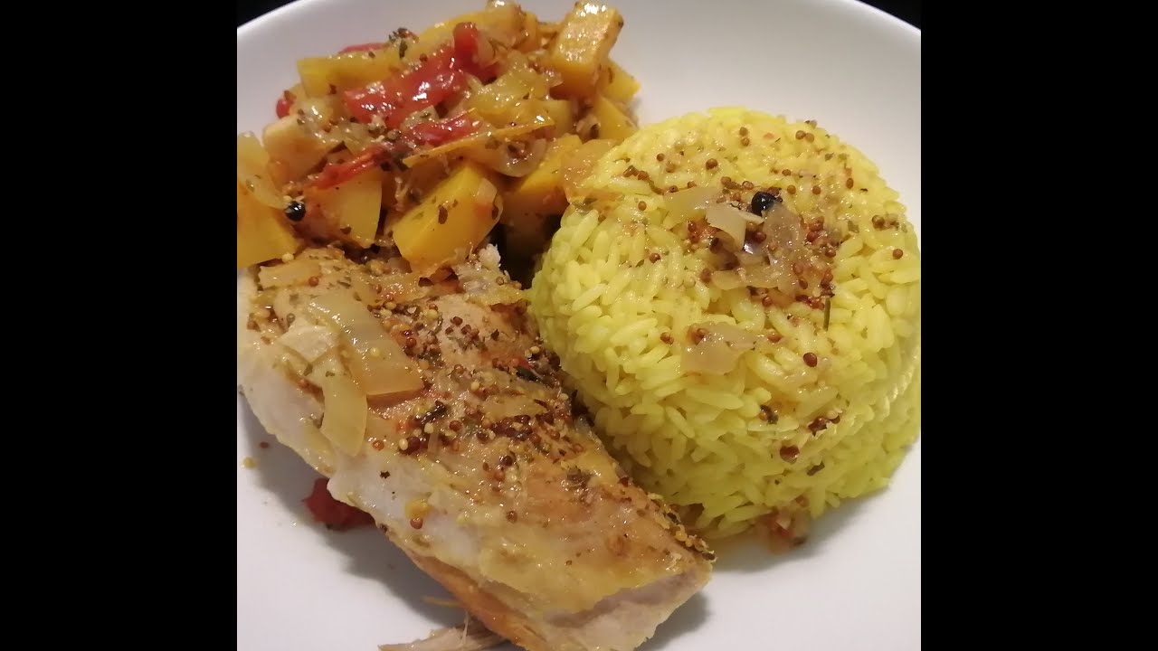 Rouelle de porc sauce au vin et ses petits légumes, deux recettes #delicieux #recettefacile