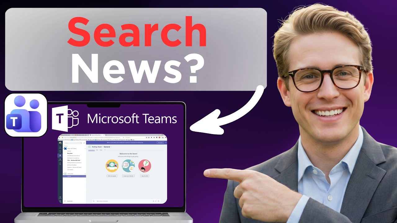 Как использовать поиск в Microsoft Teams для чтения новостей (простое руководство)