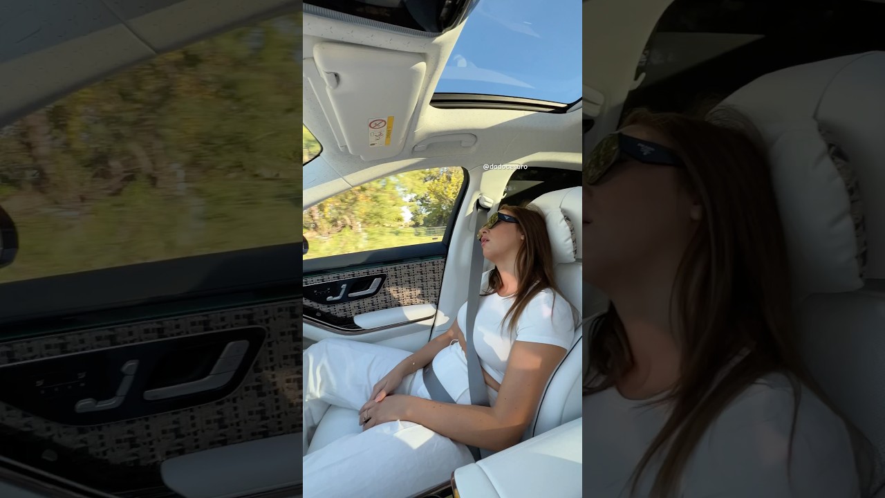 My GF reacts to the Mercedes-Maybach😅 S680 Haute Voiture S680 Night Series and S580