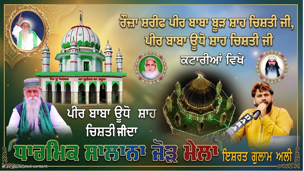 Live Ishrat Gulam Ali | Salana Jod Mela | Peer Baba Udho Shah Ji Chisti | Katarian Sharif