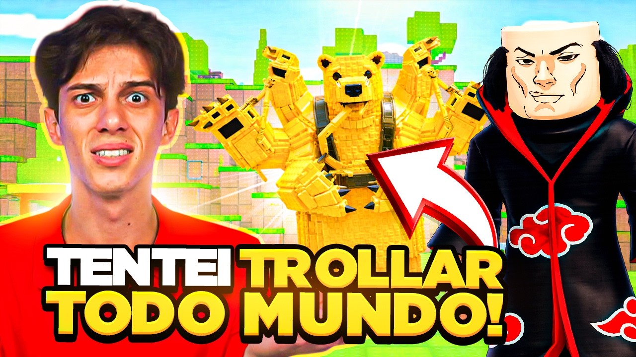 Entrei no Fuja da Lava pra irritar… e saiu do controle (Roblox)