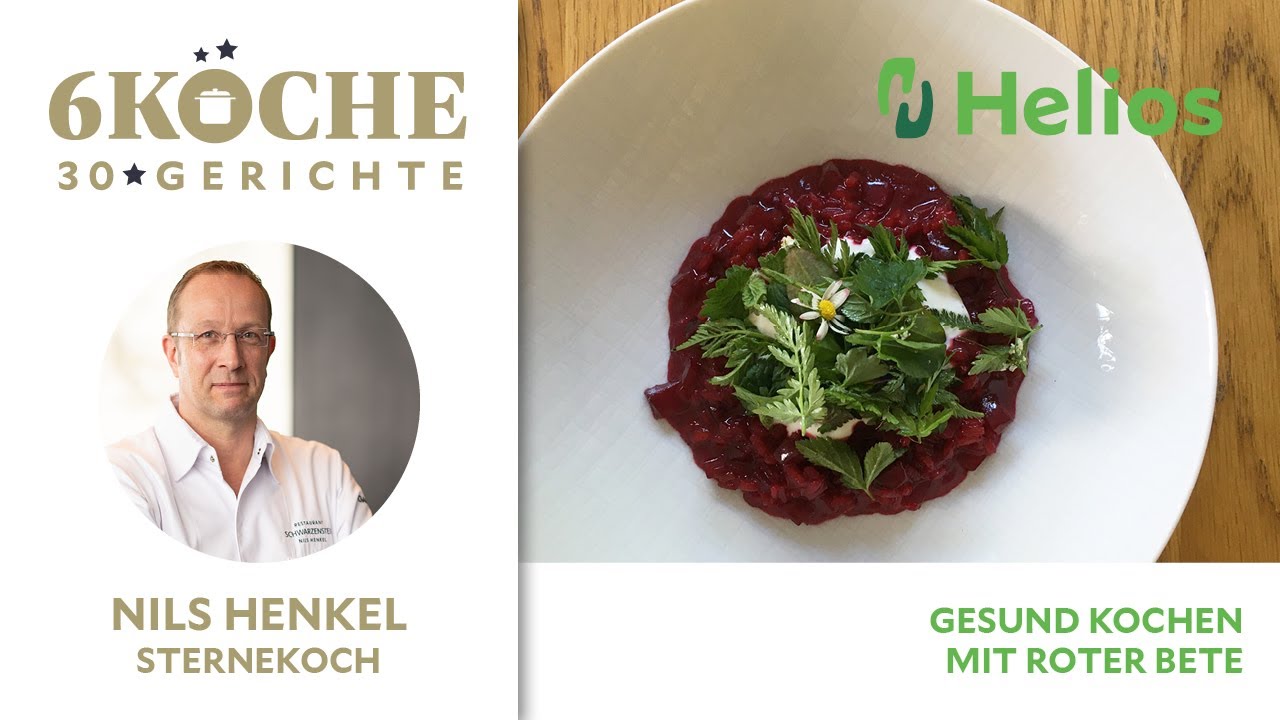 Rote Bete Risotto von Nils Henkel | Helios Ernährungswoche: 6 Sterneköche, 30 Rezepte