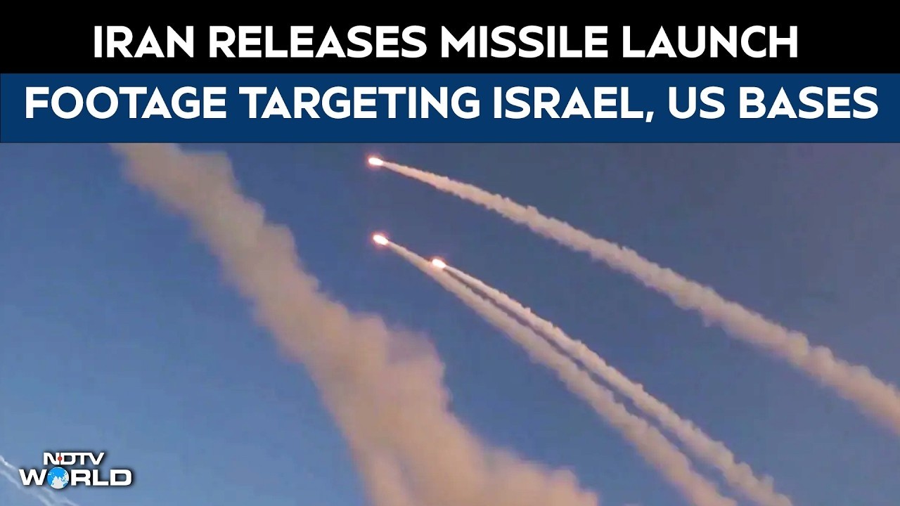 IRGC Releases New Footage Of Ballistic Missile Launches Targeting Israel And US Bases