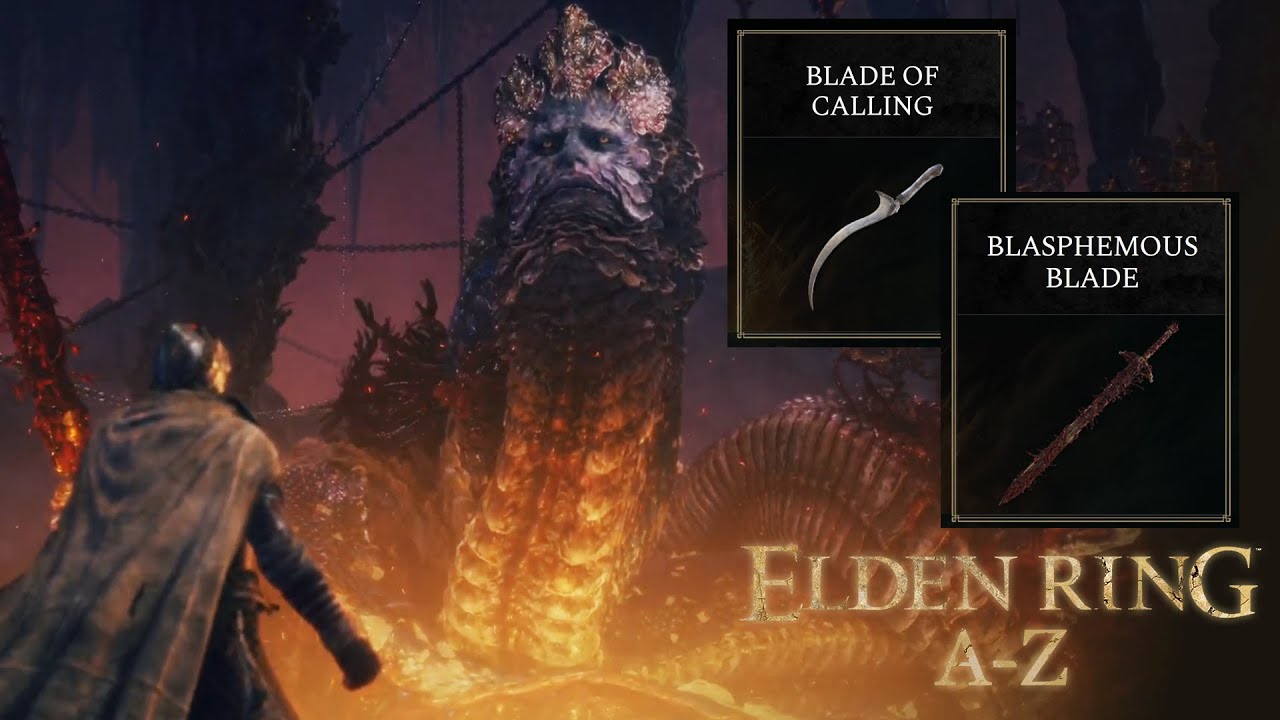 Elden Ring A-Z! ▫ B19: Blade of calling [FINALE] & B20: Blasphemous Blade [Part 1]