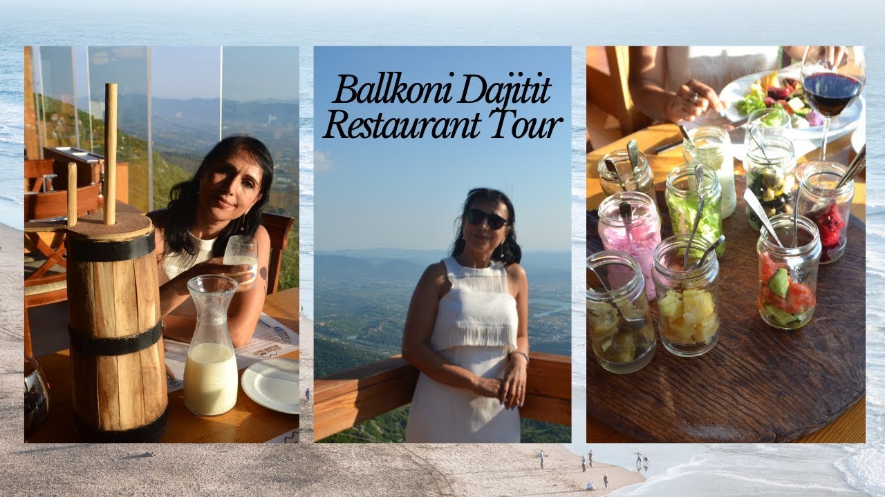 BALCONY OF DAJTI RESTAURANT TOUR with Chef Flamur Hyka | Albania Culinary Trip (episode 1)