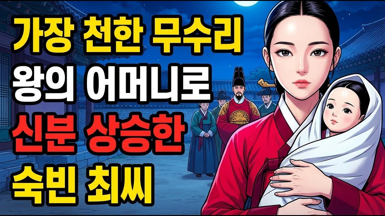 가장 천한 무수리에서 왕의 어머니가 된 숙빈 최씨 | 왕을 낳았지만 왕비는 될 수 없었던 그녀 | 영조